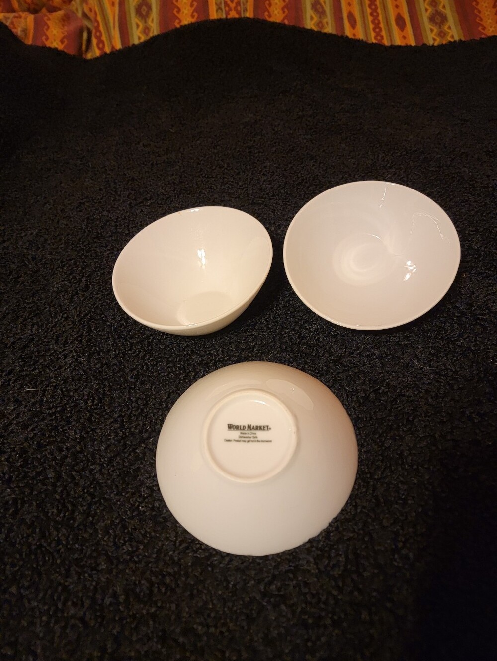 Cost Plus World Market White Nesting Bowls